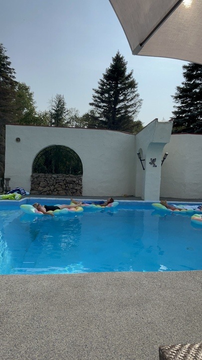 By the Pool