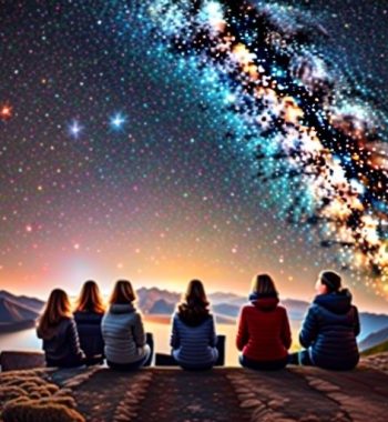 People star gazing